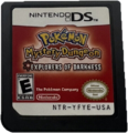 Pokémon Mystery Dungeon: Explorers of Darkness cartridge