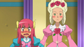 Cilan and Ash cross-dressing in Beauties Battling for Pride and Prestige!