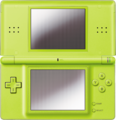 A Lime Green Nintendo DS Lite