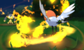 Fletchling using Flame Charge