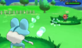 Froakie using Bubble