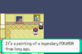 Painting of a Legendary Pokémon