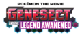 Genesect and the Legend Awakened logo