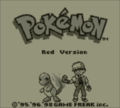 Red title screen (Virtual Console)