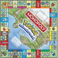 MONOPOLY: Pokémon Kanto Edition board