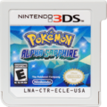 Pokémon Alpha Sapphire cartridge