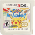 Pokémon Art Academy cartridge