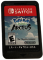 Pokémon Legends: Arceus cartridge