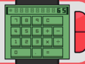 The Calculator app on a girl's Pokétch in Pokémon Platinum