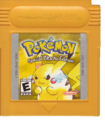 Pokémon Yellow cartridge