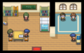 Interior of the Trainers' School in Pokémon Diamond, Pearl, and Platinum