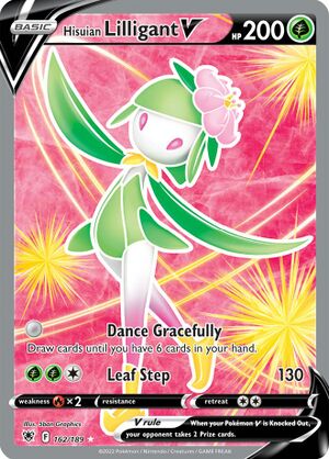 Hisuian Lilligant V Astral Radiance 17 Bulbapedia The Community