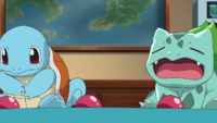Squirtle and Bulbasaur