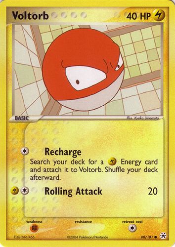 Voltorb - 80/101 - PSA 9 - Reverse Holo - Hidden Legends - Pokemon - 8 –  Squeaks Game World