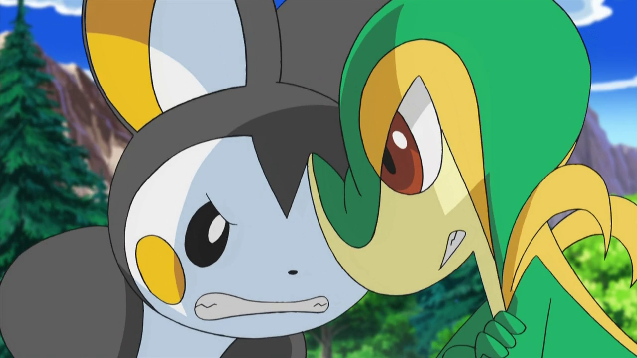 Snivy and Emolga.png. (page does not exist). 