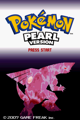 Pokémon Pearl Version