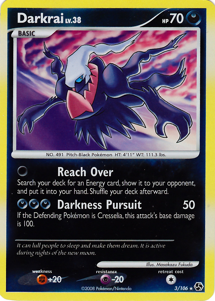 Pokémon Card Database - Majestic Dawn - #3 Darkrai