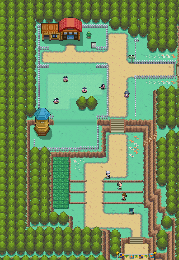 How to find all the Secret Trees in Pokemon Heart Gold & Soul Silver 