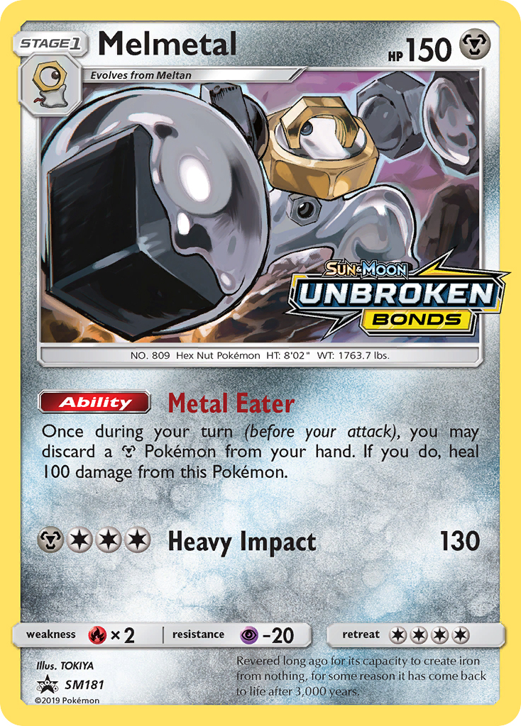 Melmetal Unbroken Bonds Bulbapedia The Community Driven Pok Mon Encyclopedia