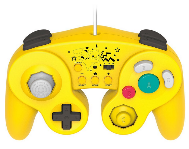 File:Pikachu Classic Controller.png
