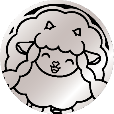 File:CSV10 Colorless Wooloo Coin.png