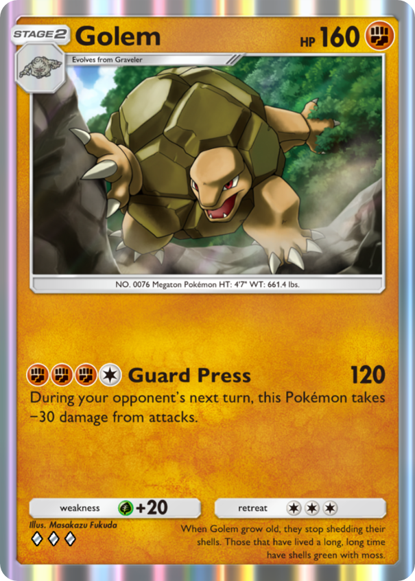 Golem Mythical Island 45 Bulbapedia the community driven Pokémon