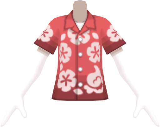 File:USUM Alola Shirt Red m.png