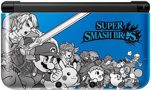 File:Blue Limited Edition Super Smash Bros. 3DS XL.jpg