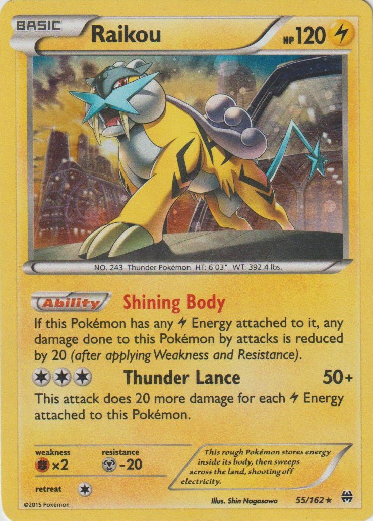 Rocket's Raikou ex (EX Deoxys 108) - Bulbapedia, the community-driven  Pokémon encyclopedia