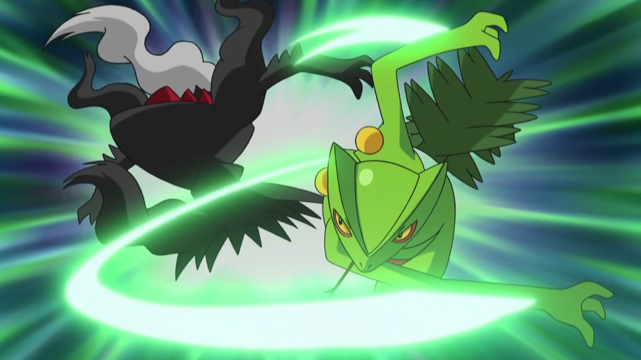 Sceptile vs darkrai