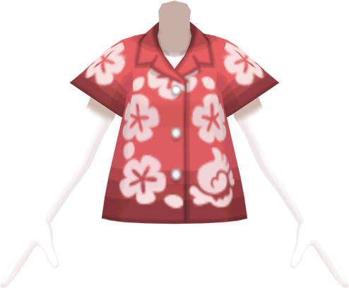 File:USUM Alola Shirt Red f.png