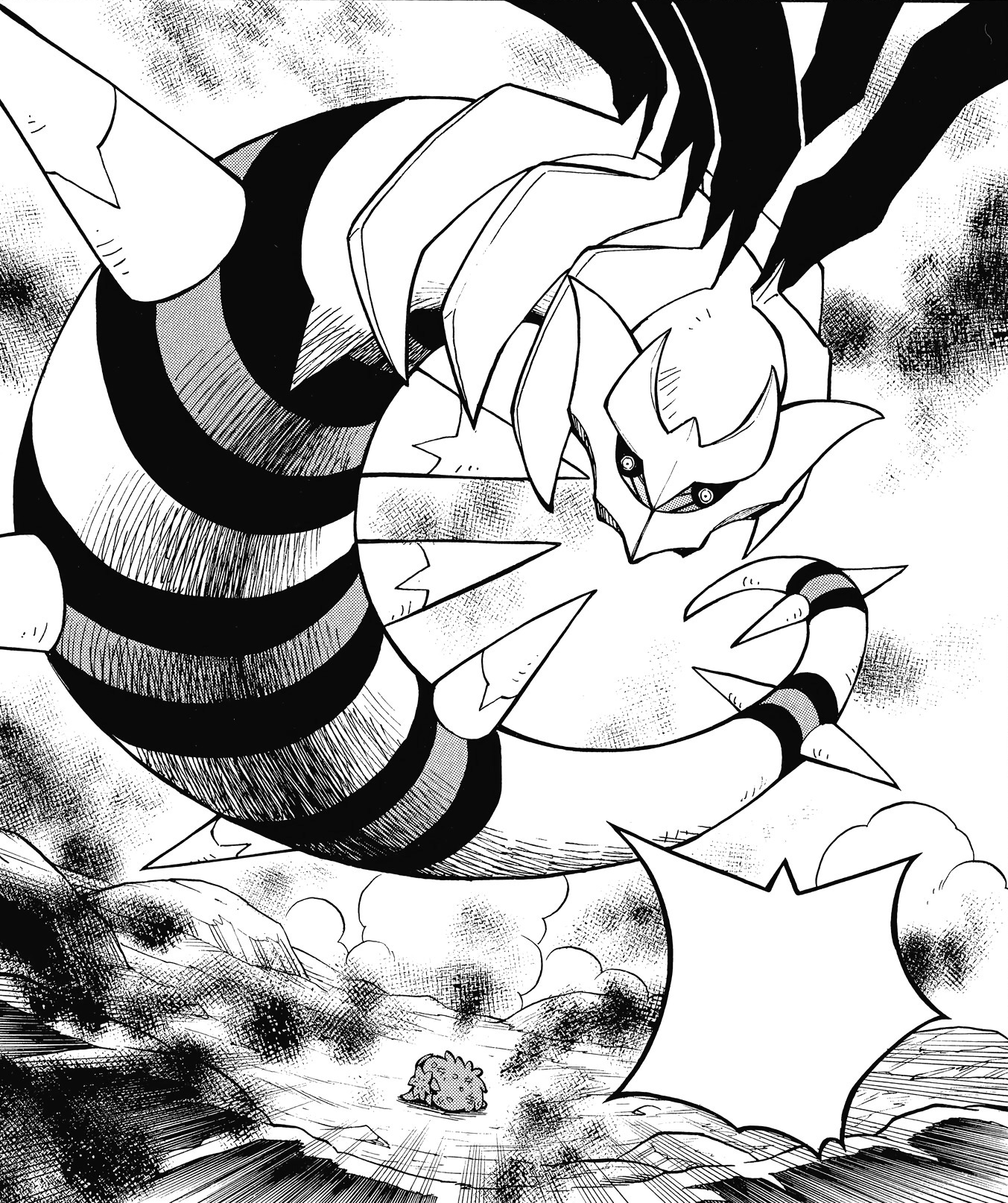 Giratina Origin Forme M11 manga.png