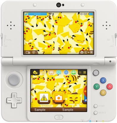 Lots of Pikachu 3DS theme coming to Japan - Bulbanews