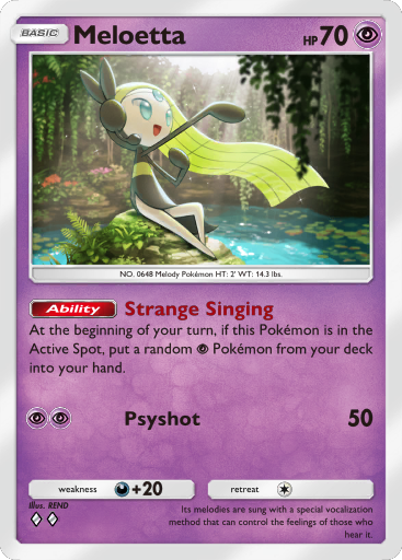 Meloetta (Fantastical Parade 70) - Bulbapedia, the community-driven Pokmon  encyclopedia