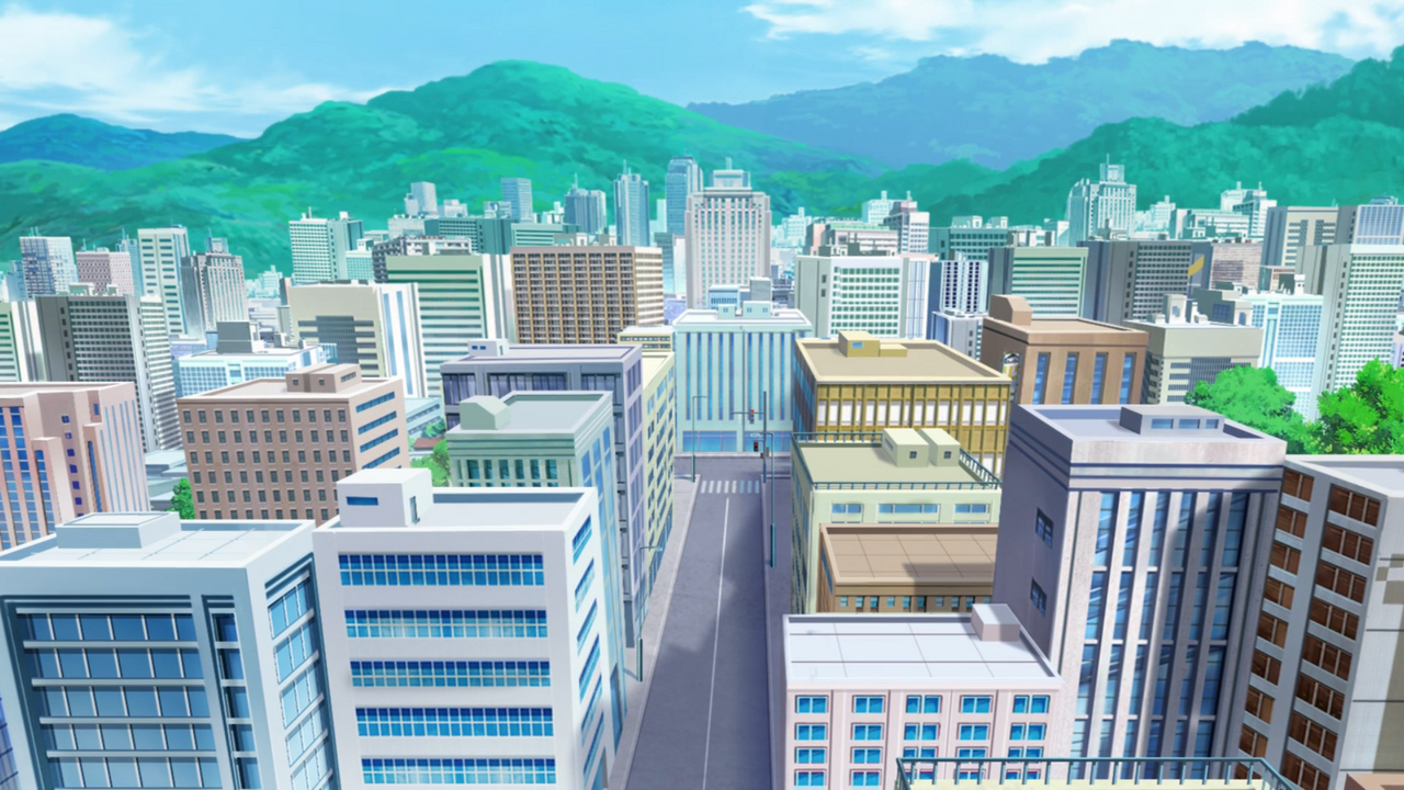 pokemon anime cities