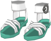 File:SM Strappy Sandals Green f.png