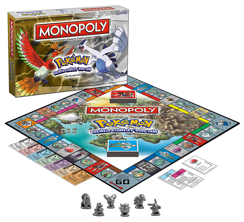 Monopoly: Pokémon Johto Edition - Bulbapedia, the community-driven 