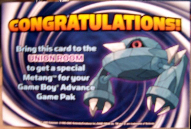 File:Pokémon Rocks America 2005 Metang card.jpg