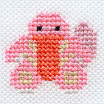 "The Lickitung embroidery from the Pokémon Shirts clothing line."