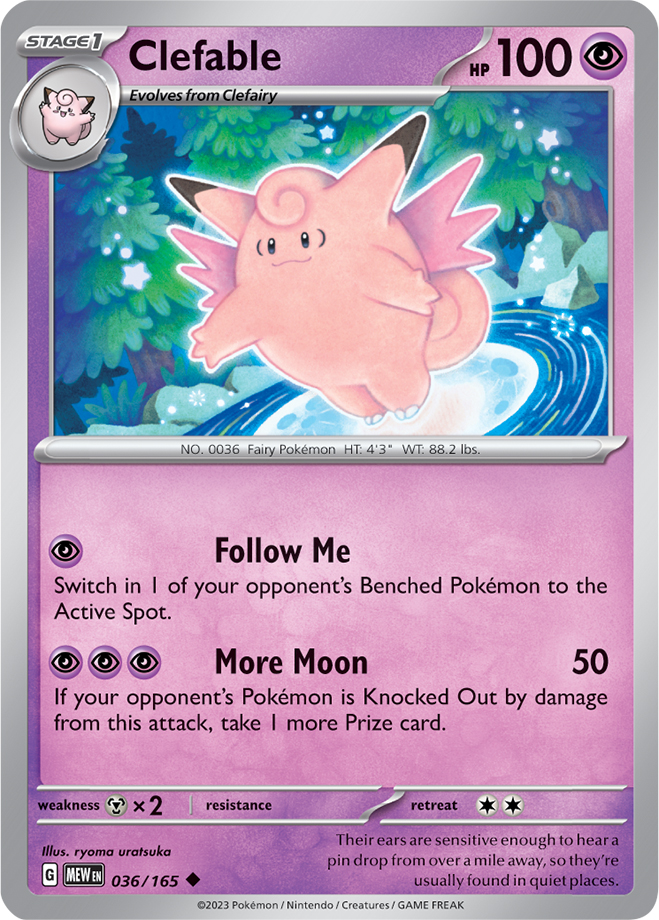 Clefable (151 36) - Bulbapedia, The Community-driven Pokémon Encyclopedia