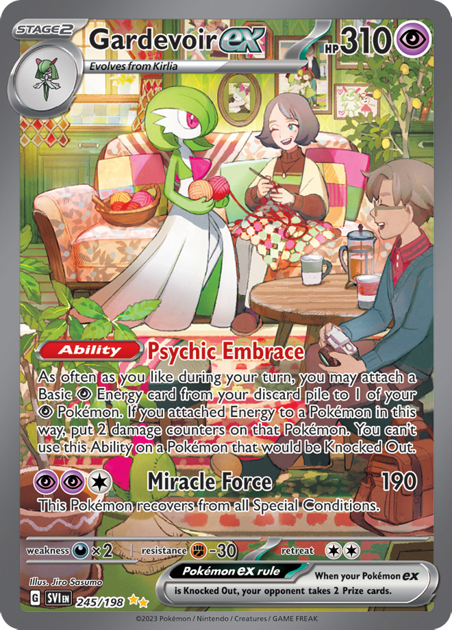 Gardevoir Ex Scarlet Violet Bulbapedia The Community Driven Pok Mon Encyclopedia