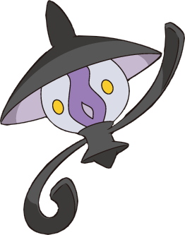 608Lampent BW anime.png