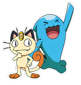 Meowth and Wobbuffet.png