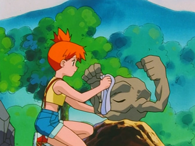 File:Misty polishing Geodude.png