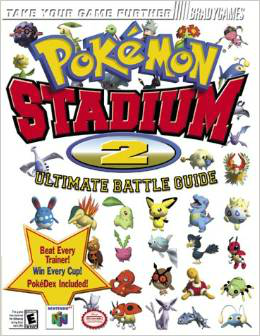 Brady Games Pokemon Stadium 2 Official Strategy Guide cover.png