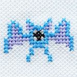 "The Zubat embroidery from the Pokémon Shirts clothing line."