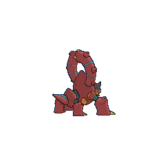 Me and volcanion in pokemon brick bronze which is in Roblox