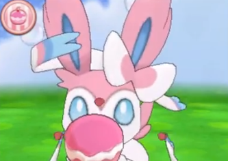 File:XY Prerelease Pokémon-Amie Sylveon feeding.png