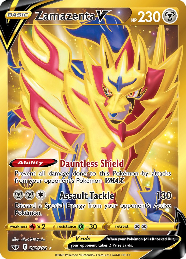 Zamazenta V (Sword & Shield 139) - Bulbapedia, the community-driven ...