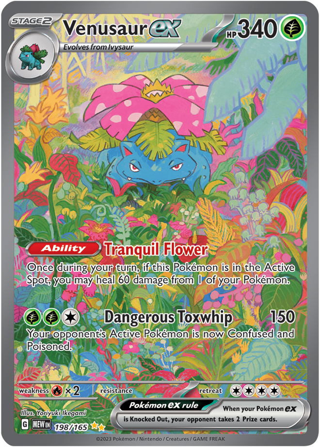 Venusaur ex (151 3) - Bulbapedia, the community-driven Pokémon